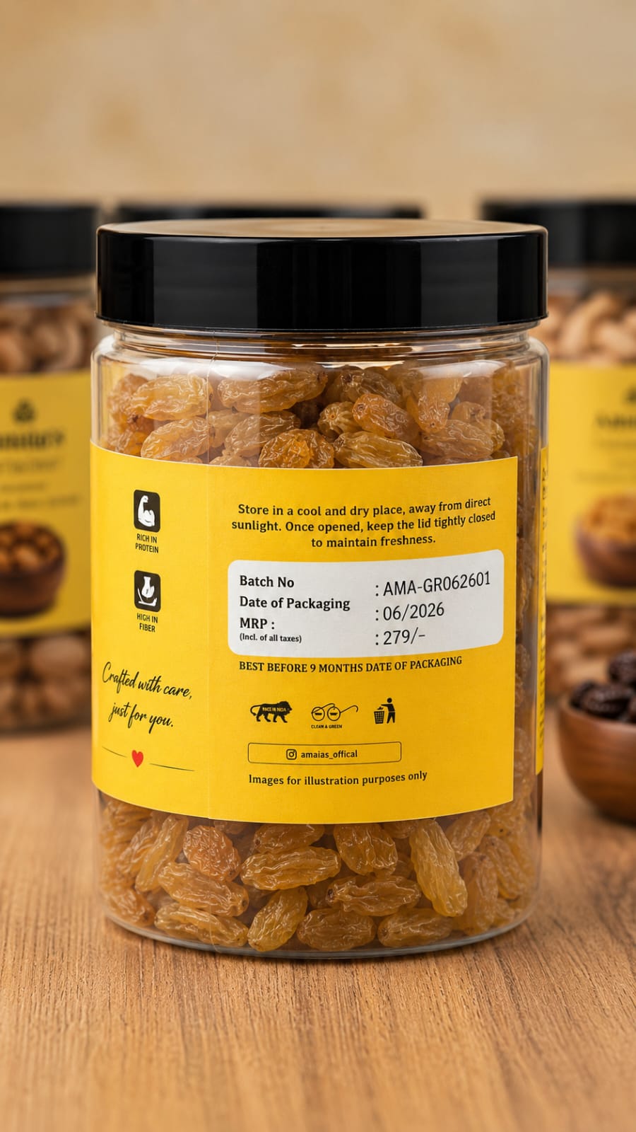 Amaia's Raisins(250g)