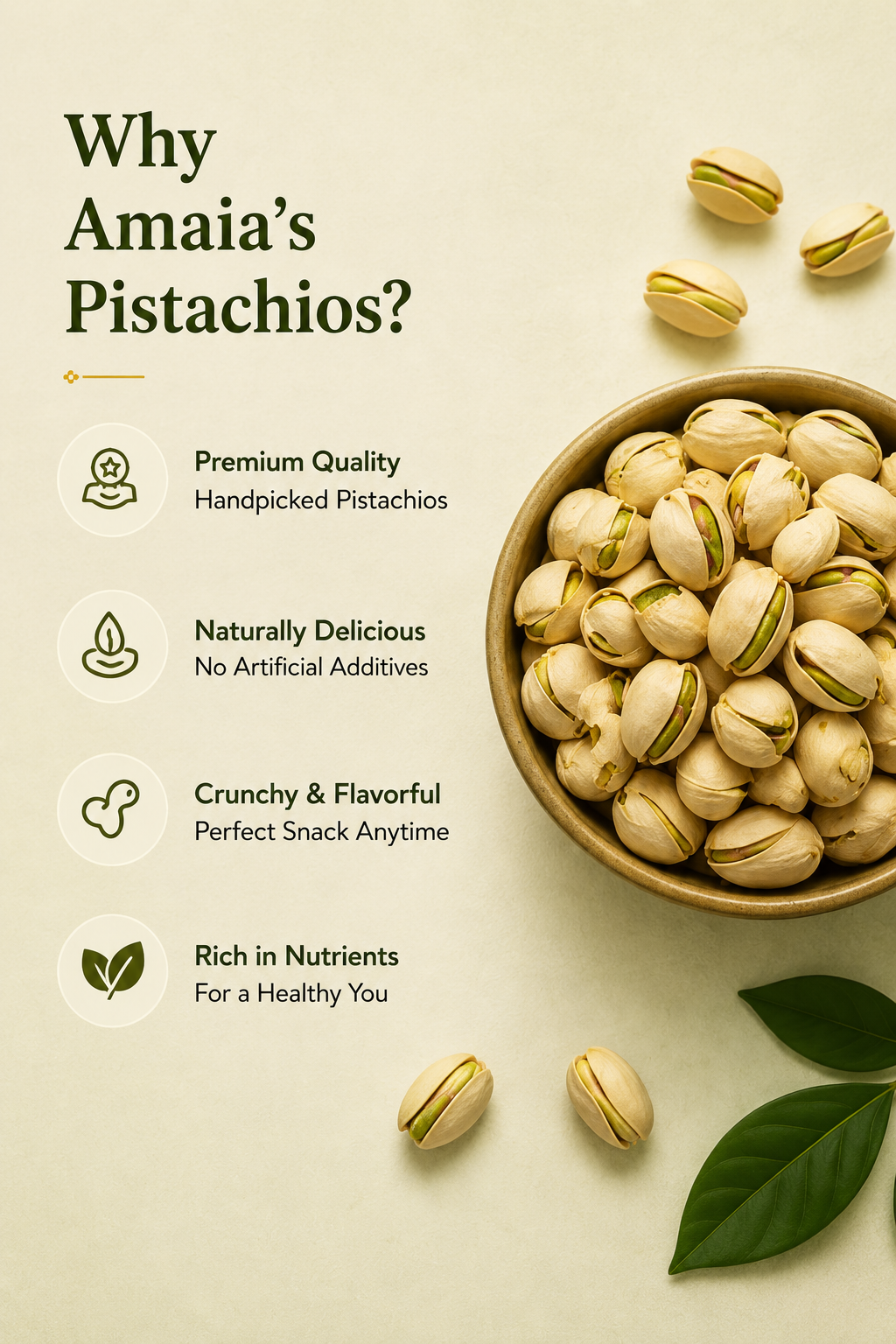 Amaia's Pistachio (500 g)