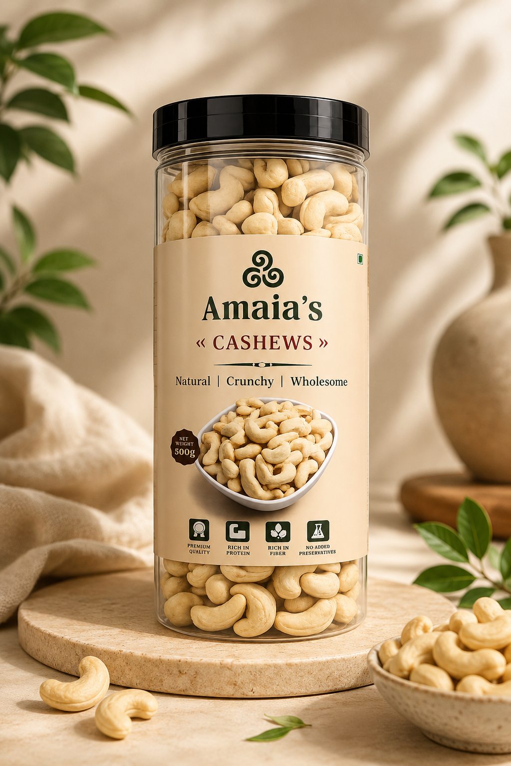 Amaia's Cashew(500g)